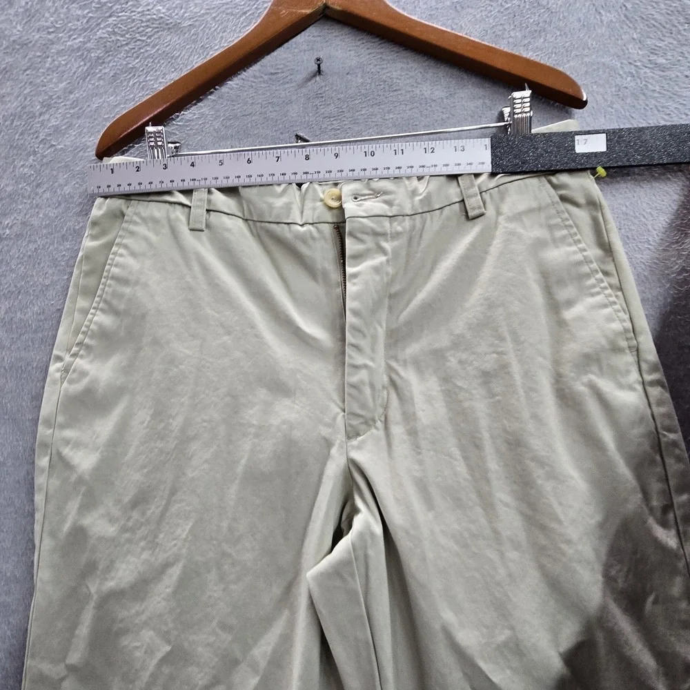 Banana Republic Men Pants 34X30 Beige‎ Chino Twill Dawson Button 28.5